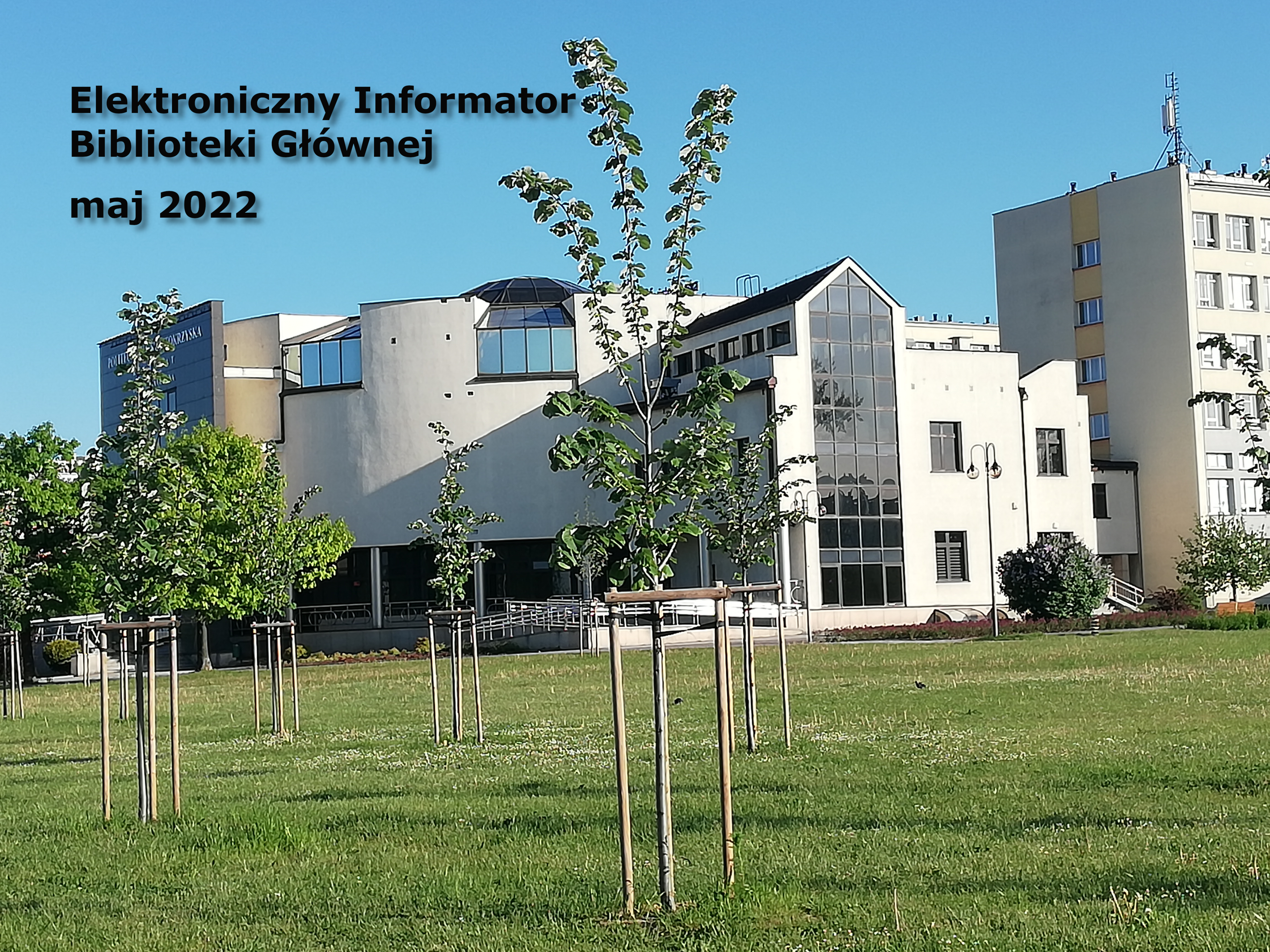 Elektroniczny Informator Biblioteki Głównej – maj 2022