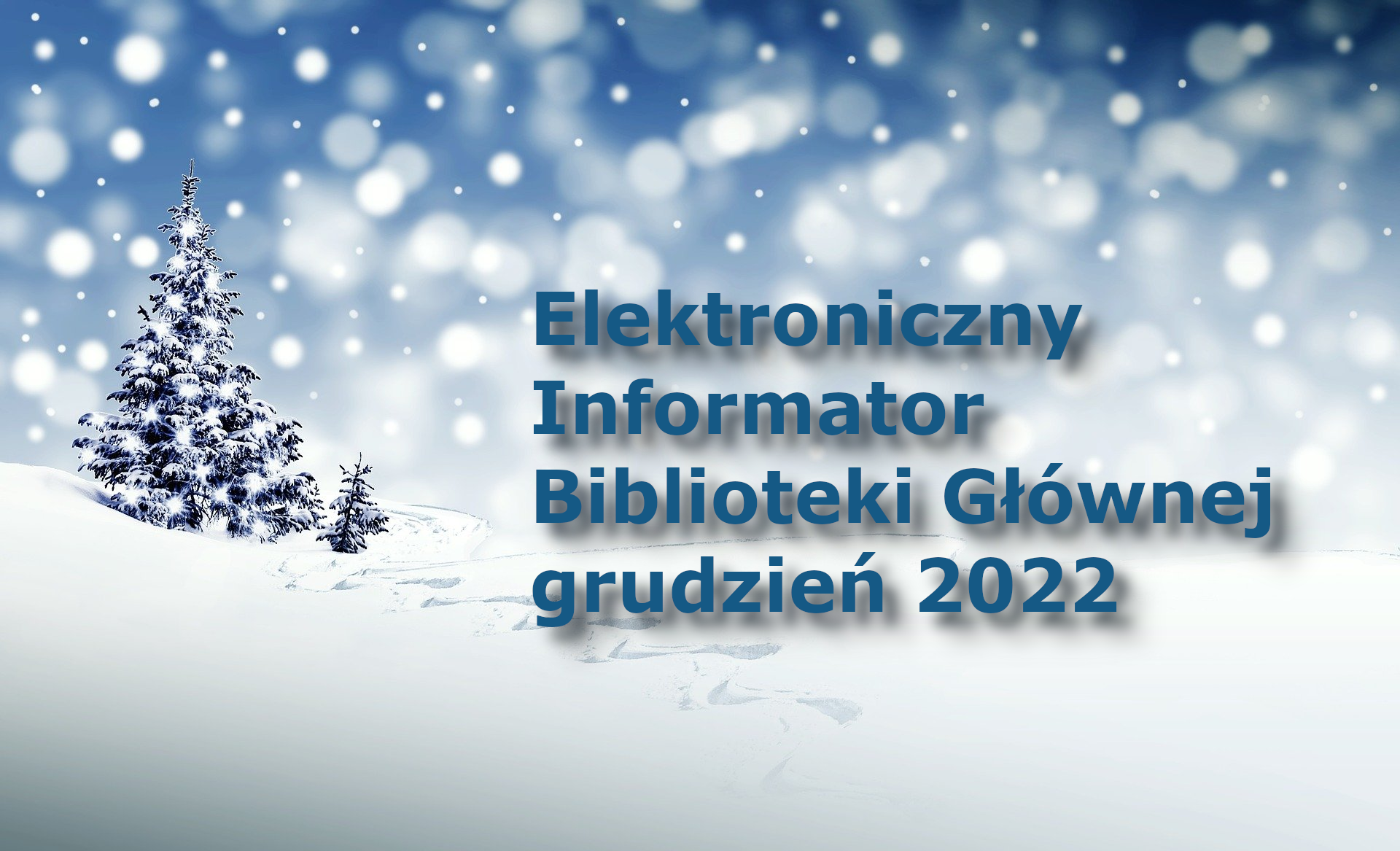 Elektroniczny Informator Biblioteki Głównej – grudzień 2022