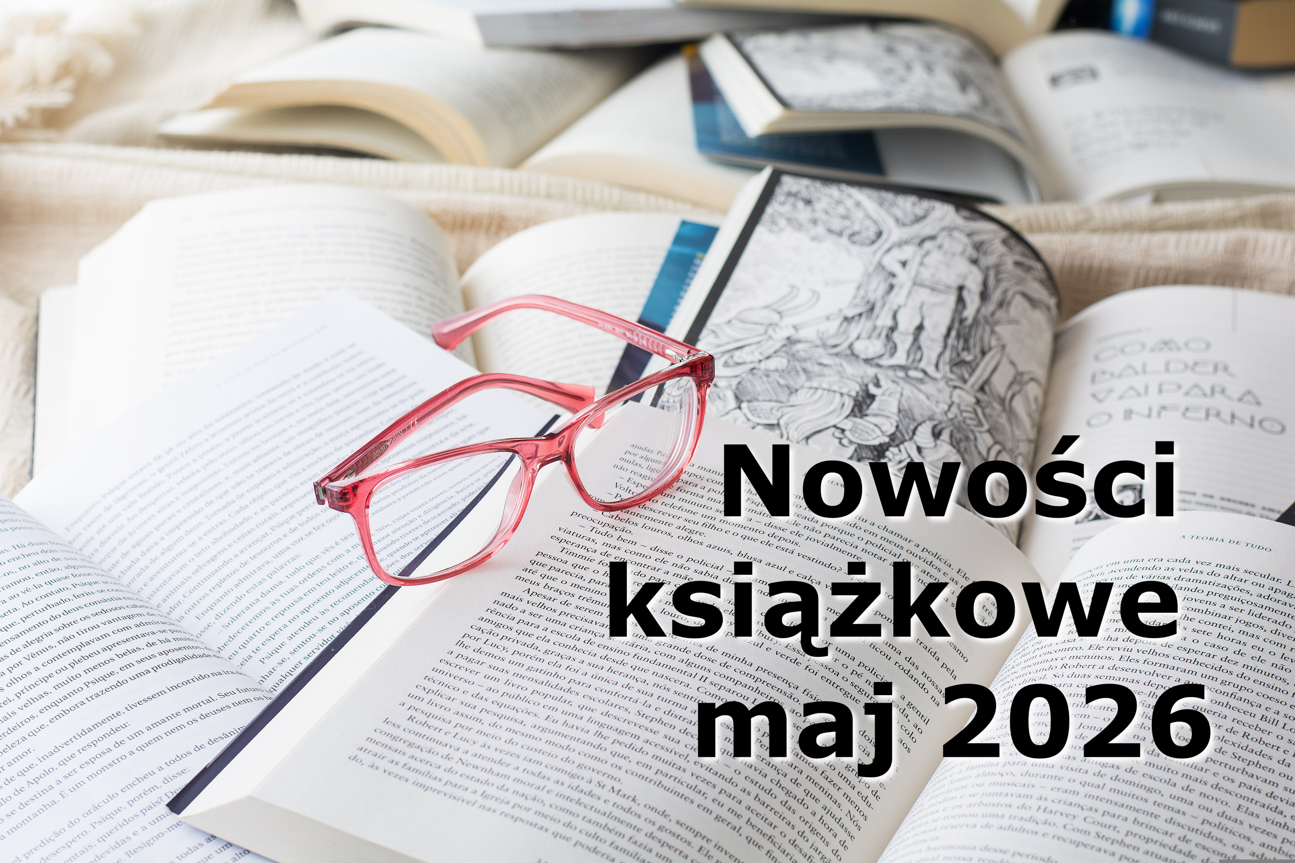 Nowości książkowe – maj 2026